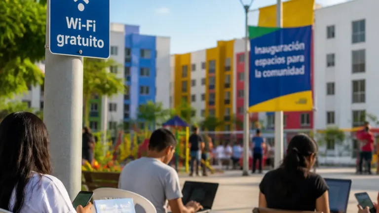Cartagena suma una nueva zona Wi‑Fi gratuita en la urbanización Simón Bolívar