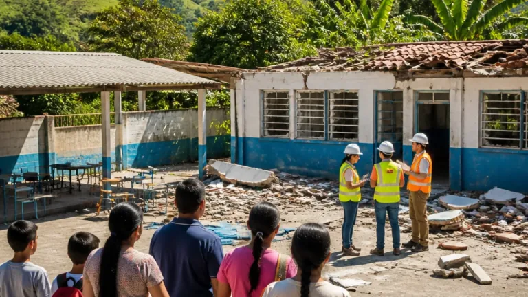 Cerca del 70 % de las instituciones educativas del Quindío reportan daños tras el sismo