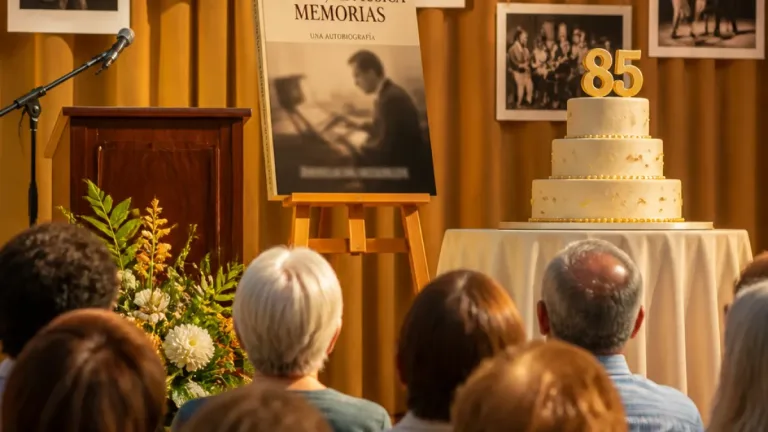 César Costa cumple 85 años y presenta su autobiografía 'Lo mío fue un sueño'