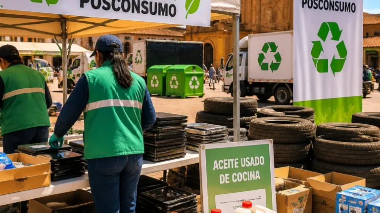 Chía recogió 2,9 toneladas en Reciclatón Posconsumo para evitar residuos en ecosistemas