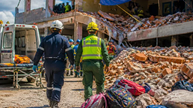 Colapso de colegio en Calima-El Darién deja 4 niños muertos y decenas de heridos tras el sismo