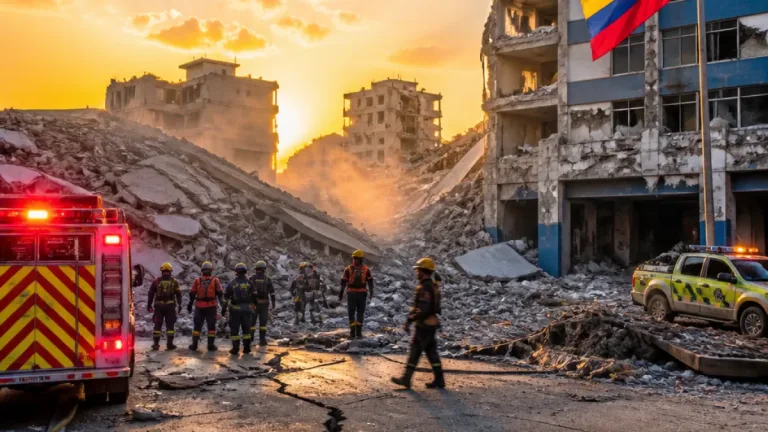Colombia declara desastre nacional tras terremoto de 7,4 que deja al menos 71 muertos