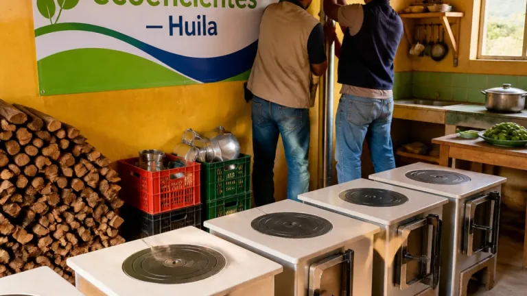 Comienza la instalación de 1.000 hornillas ecológicas en 17 municipios del Huila