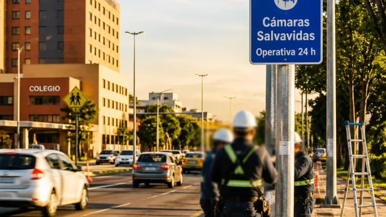 Comienzan a instalar 'Cámaras Salvavidas' en Las Américas, NQS y El Dorado para reducir siniestros
