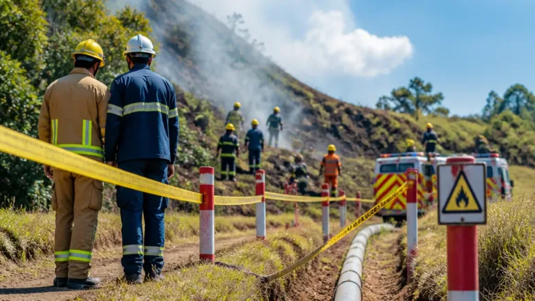 Controlan incendio en Gualanday, Coello; autoridades mantienen vigilancia sobre el gasoducto