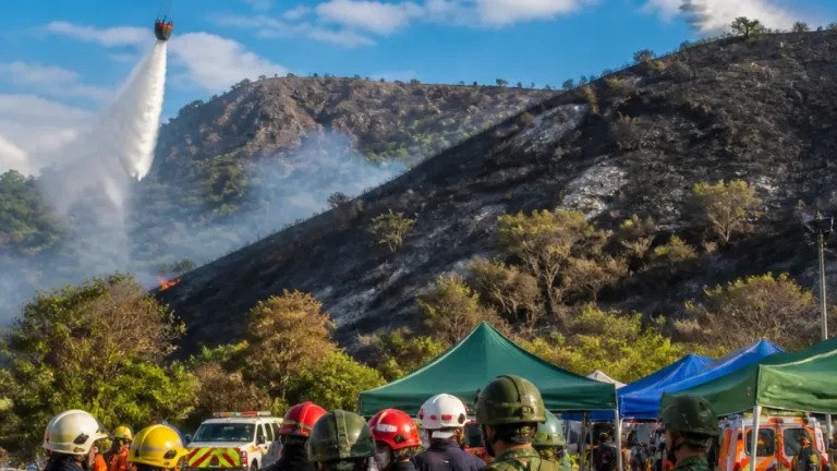 Controlan incendio forestal en Cunday tras siete días de operaciones conjuntas