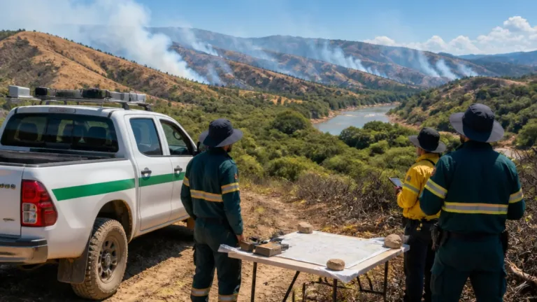 Corponor eleva vigilancia por incendios en Norte de Santander y pide activar comités de emergencia
