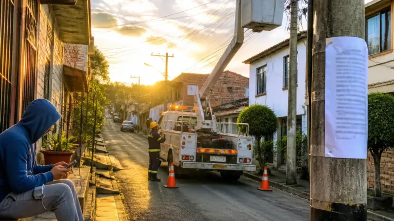 Cortes de energía programados afectan sectores de Chía este martes 18 de agosto