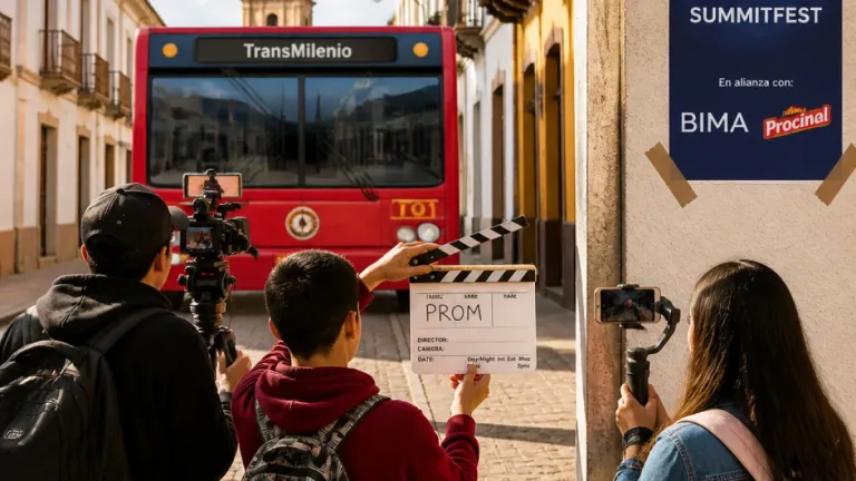 Corto hecho por jóvenes de Boyacá competirá en el festival SmartFilms con historia sobre guardas de TransMilenio