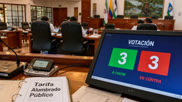 Debate por tarifas de alumbrado público tensiona a la administración y al Concejo en San José del Guaviare