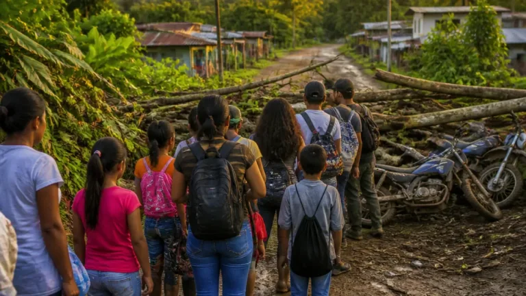 Defensoría reporta que más de 72.000 personas quedaron confinadas en seis meses; Caquetá entre los más afectados