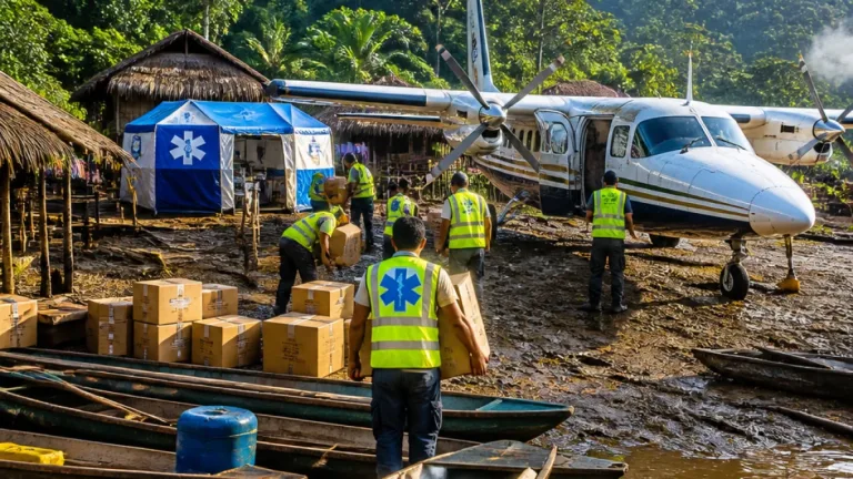 Despliegan operativo sanitario para erradicar la oncocercosis en 14 comunidades del Amazonas