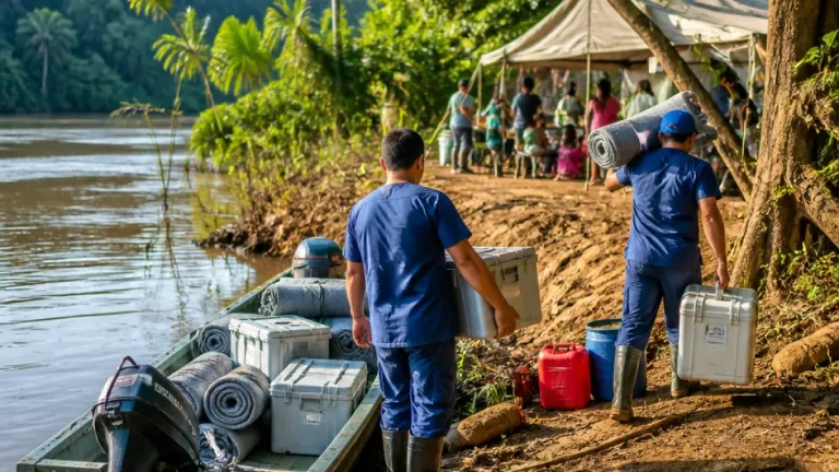 Despliegue sanitario en Amazonas acerca atención integral a comunidades indígenas remotas