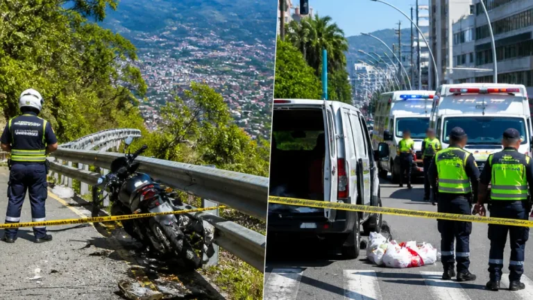 Dos personas murieron en accidentes viales en Manizales y Chinchiná; autoridades investigan