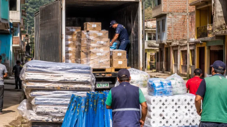 Dosquebradas recibe apadrinamiento de Rionegro con 10 toneladas de ayuda humanitaria