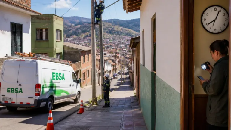 EBSA anuncia cortes programados de energía este 5 de septiembre en varios municipios de Boyacá