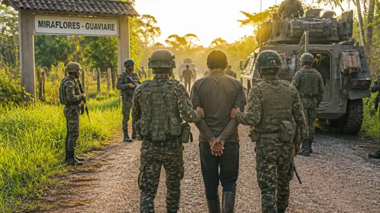 Ejército captura en Miraflores a presunto integrante de la Estructura Primera Armando Ríos