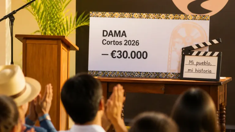 El cortometraje 'Luna y César' ganó DAMA Cortos 2026 y recibirá €30.000 para su producción