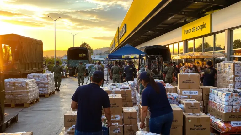 En Cúcuta se organizó un centro de acopio para enviar insumos a las familias afectadas por el sismo