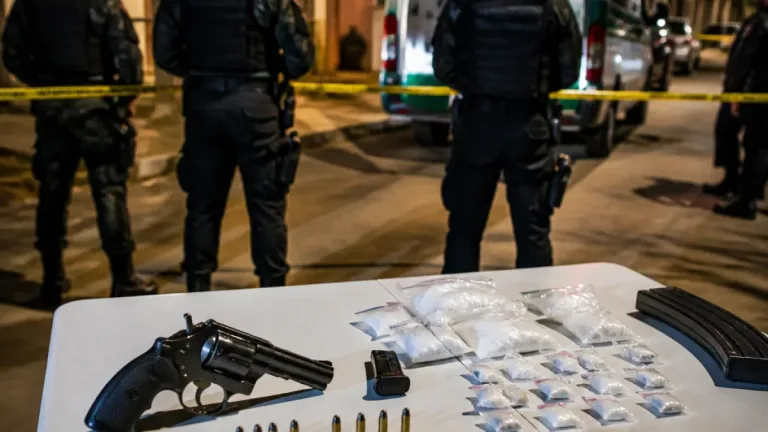 En Galapa capturan a dos presuntos delincuentes y decomisan armas, munición y 172 dosis de cocaína