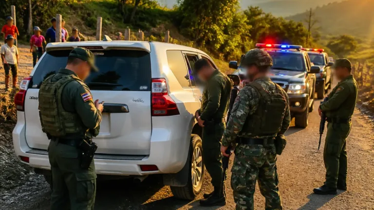 En Popayán: recuperan camioneta robada en retén ilegal sobre la vía Isnos–Popayán