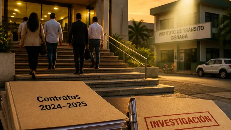 Fiscalía judicializa a exdirector y jefe administrativo del Instituto de Tránsito de Ciénaga