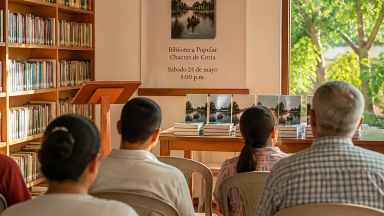 Florencia Páez Grillo presentará 'Diamante' en la Biblioteca Chacras de Coria