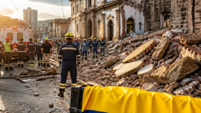 Fuerte terremoto 7.4 sacude Colombia: balance inicial y medidas de emergencia tras el sismo del 10 de agosto