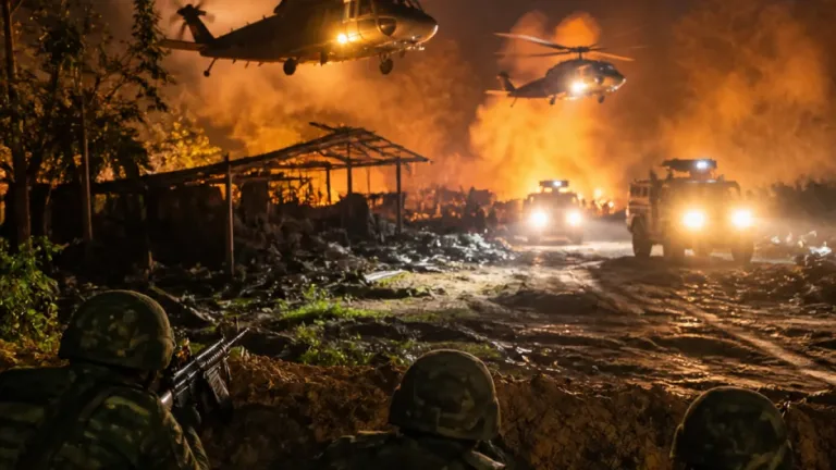 Fuerzas Militares realizan primer bombardeo del gobierno en Tibú contra estructura del ELN