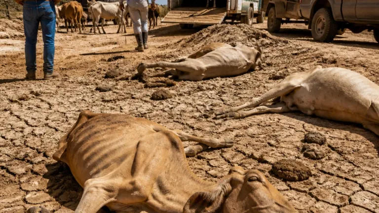 Ganadería del Cesar en emergencia por El Niño: más de 3.000 reses muertas y 20.000 desplazadas