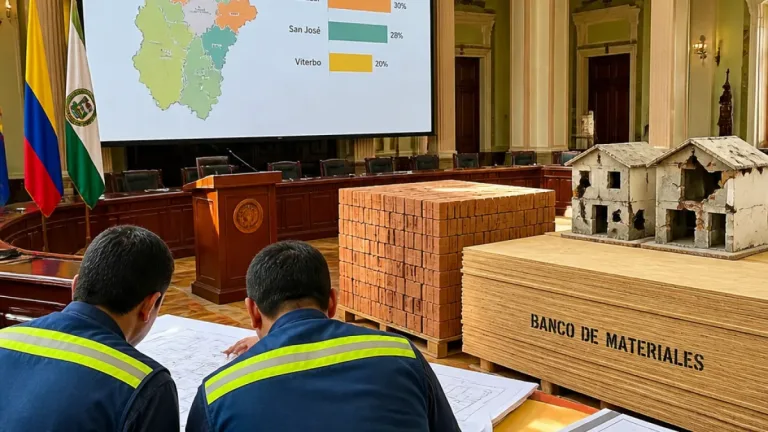 Gobernación de Caldas presenta estrategia de reconstrucción tras el sismo y detalla afectaciones por municipio