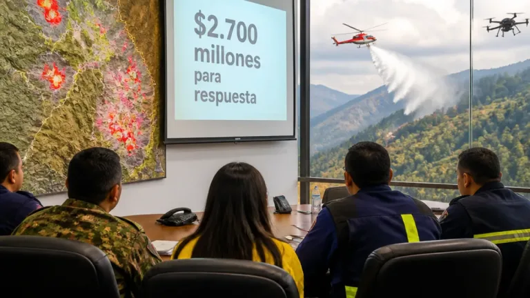 Gobernación de Nariño declara emergencia por incendios y destina $2.700 millones para respuesta