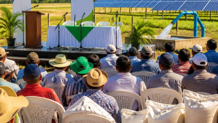 Gobierno anuncia créditos a 15 años y subsidios para riego en la Orinoquía; Vichada, en la agenda