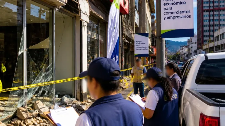 Gobierno anuncia plan para la reactivación de negocios en Pereira tras el temblor