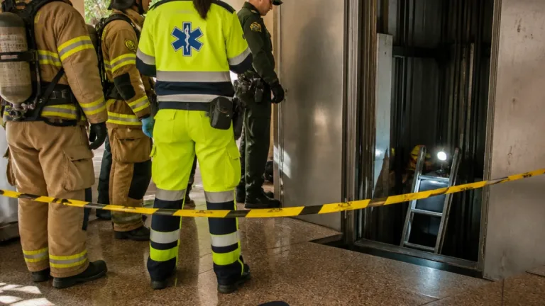Guardia de seguridad muere al quedar atrapado en el mecanismo de un ascensor en Córdoba
