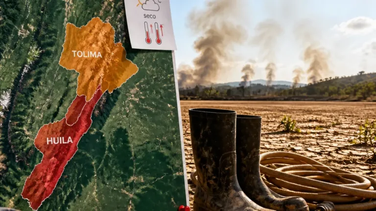 Huila supera a Tolima en alertas rojas por incendios; número de municipios en alerta disminuye