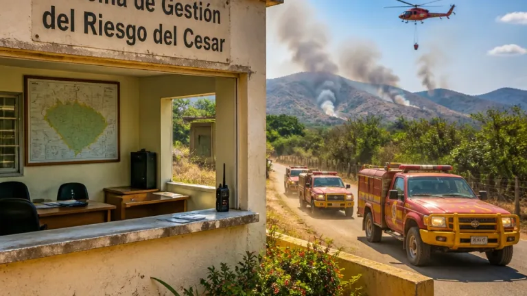 Incendios en Cesar evidencian déficit operativo y presupuesto mínimo en Gestión del Riesgo