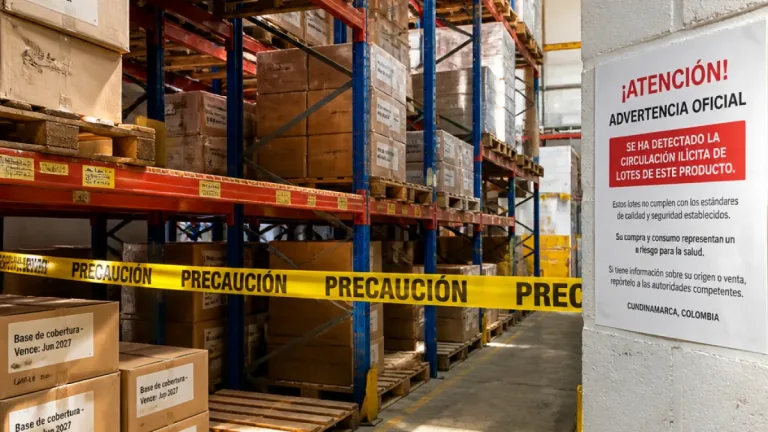 Invima advierte por robo de 4.000 kg de chocolate y grasa vegetal en Cundinamarca; piden no comercializar los lotes