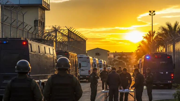 Itagüí: 104 internos trasladados desde la cárcel, la mayoría considerados 'peces gordos' del crimen