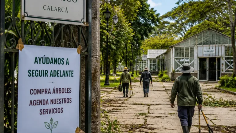 Jardín Botánico del Quindío pide ayuda tras desplome de visitantes por el sismo