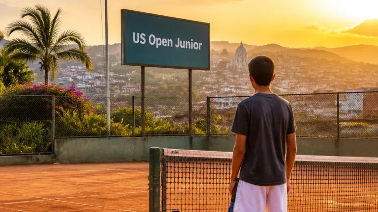 Juan Miguel Bolívar, único colombiano en el cuadro del US Open Junior, debuta ante un español
