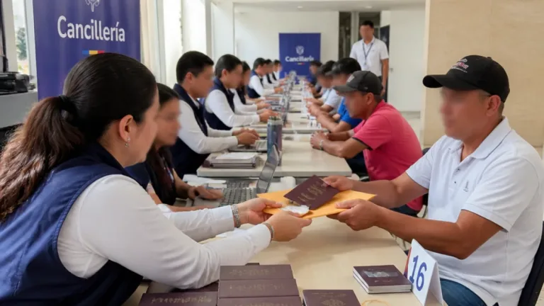 La Cancillería entrega 840 pasaportes en San José del Guaviare y evita viajes a Bogotá