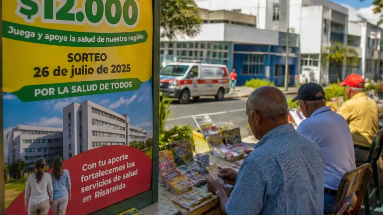 La Lotería del Risaralda lanza billete unifraccional de $12.000 para recuperar fondos de salud y ventas