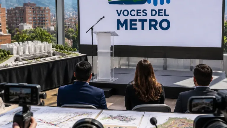 Lanzan pódcast 'Voces del Metro' para explicar a los ciudadanos la llegada de la Primera Línea