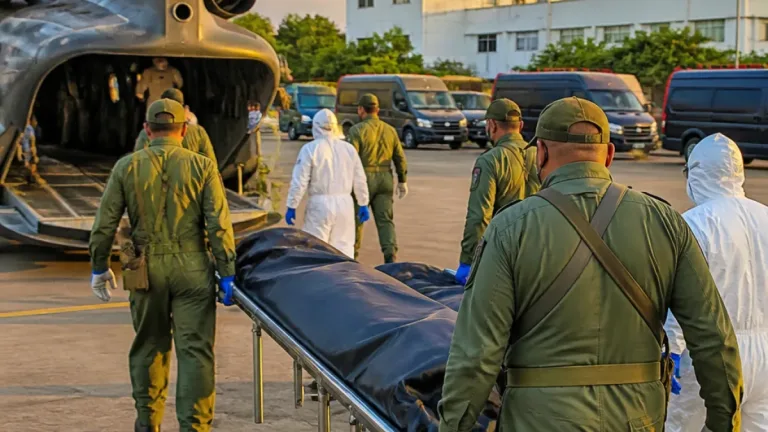 Llegan a Barranquilla los cuerpos de 'Bendito Menor' y 'La Bebecita' tras operativo en La Guajira
