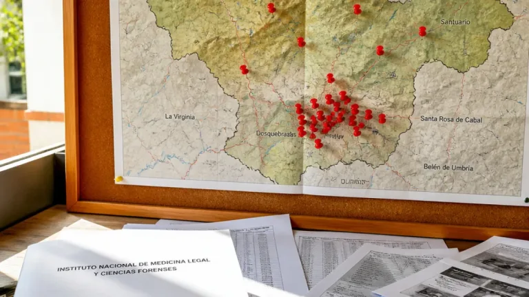 Medicina Legal registra 290 desaparecidos tras el terremoto; Risaralda concentra múltiples reportes