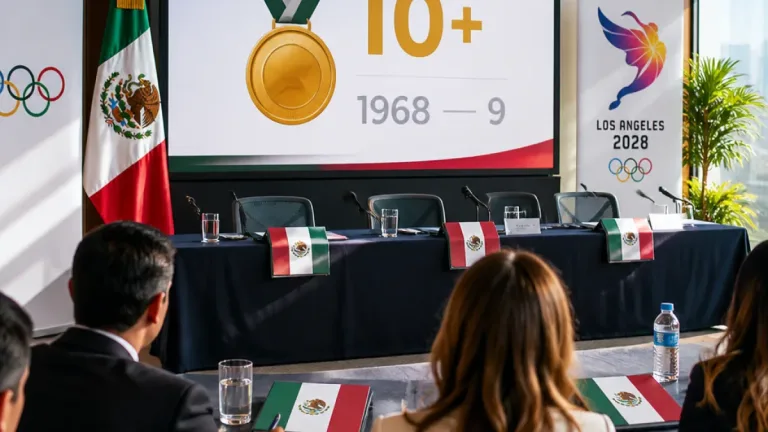 México se plantea superar las 9 medallas de 1968 y aspira a 10+ en Los Ángeles 2028