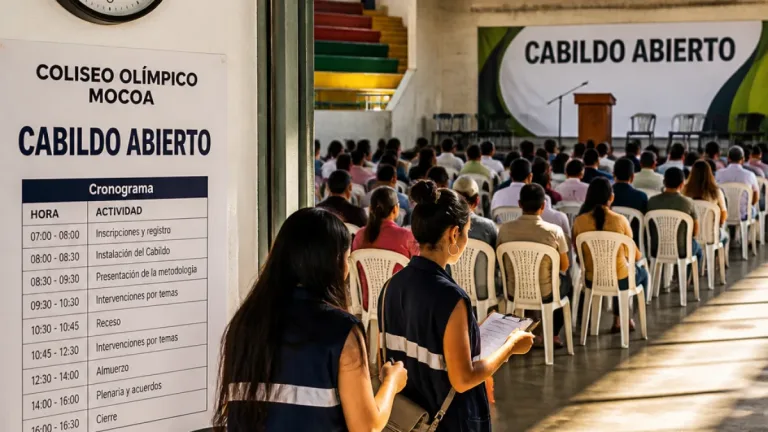 Mocoa convoca a tres días de Cabildo Abierto en el Coliseo Olímpico