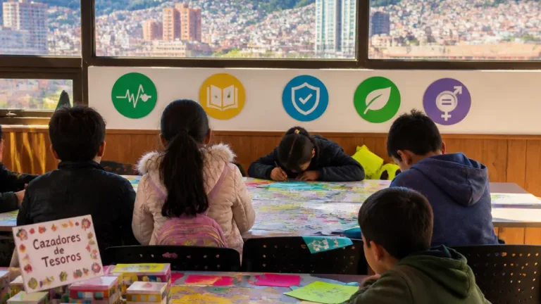Niñas y niños de Bogotá ‘cazaron tesoros’ y dejaron propuestas para la gestión distrital