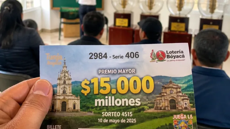 Número 2984 se alzó con el Premio Mayor de la Lotería de Boyacá: cómo reclamar y qué ganaron otros números